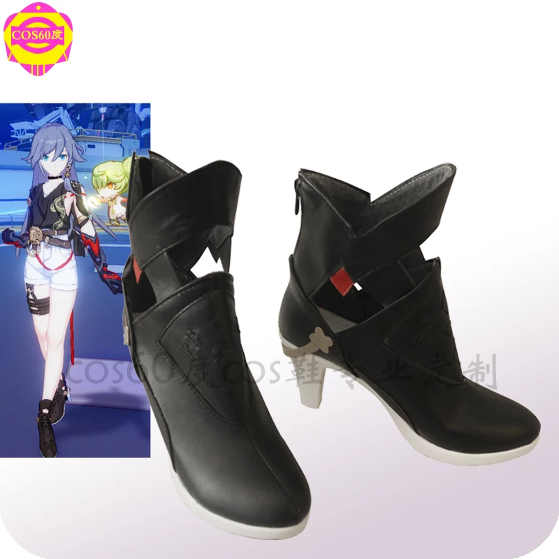 Аниме Косплей Honkai Impact 3 Fuka обувь женские короткие ботинки обувь для косплея индивидуальный заказ
