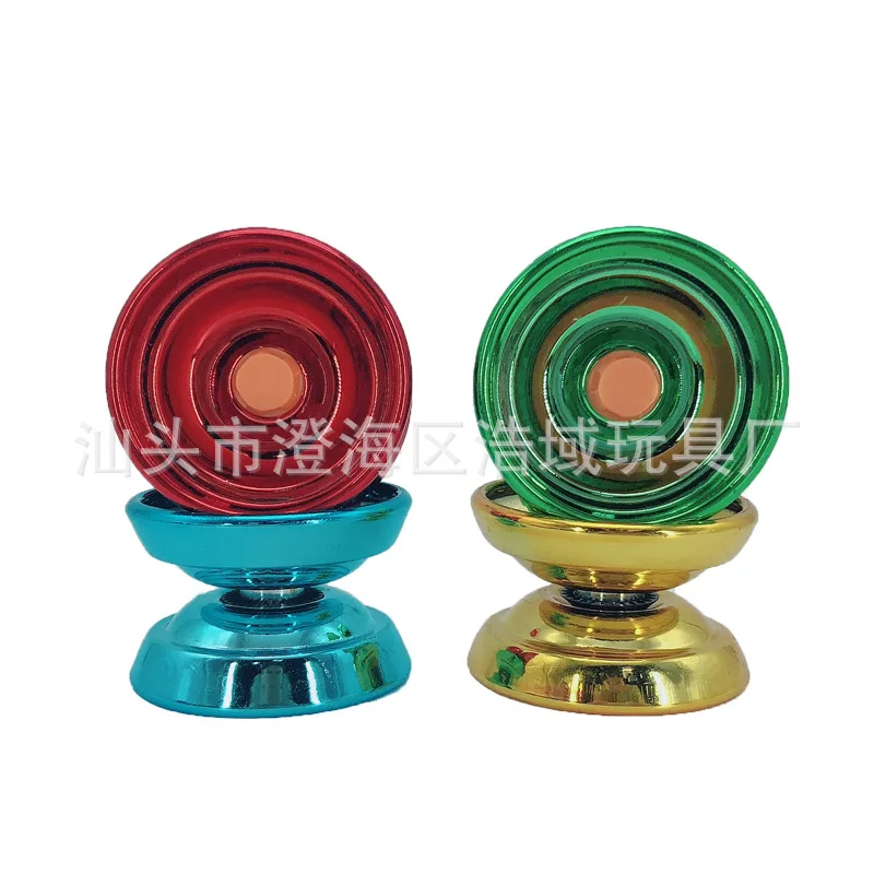 Hao yu Alloy Spraying YO-YO Children Toy YO-YO Stall Hot Sales Single Bearing YO-YO