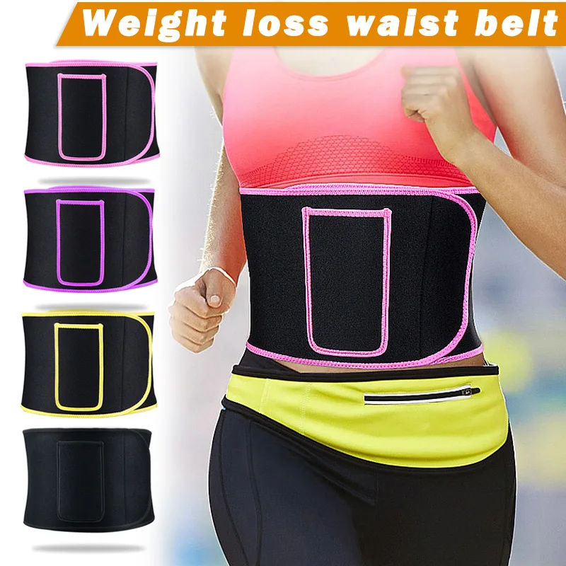 

Athletics Waist Abdomen Belt Trainer for Fast Weight Loss Adjustable Slimming Belt can CSV