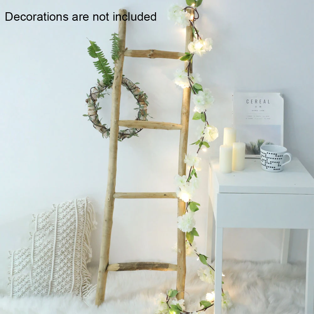 White Hydrangea 2 м романтичный Свадебный светильник-гирлянда, водонепроницаемый 20LED, легкая установка, медный провод, высокая яркость, низкое потребление, ротанг, цветок, для дома - Испускаемый цвет: White Hydrangea