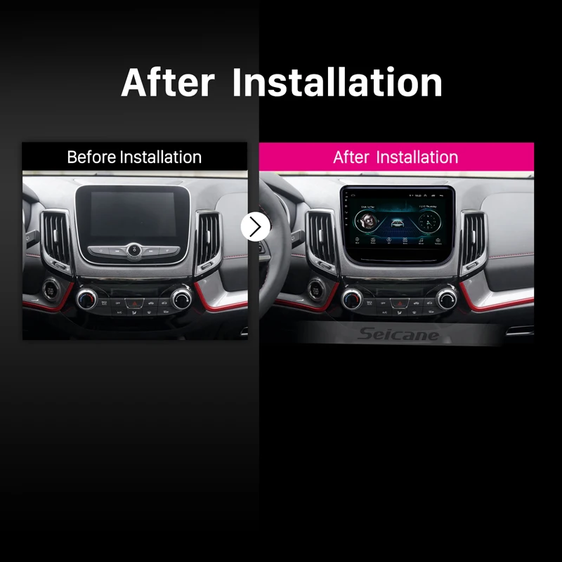 Seicane gps Navi авторадио 10," HD Android 8,1 стерео для Changan CS55 с HD Bluetooth USB поддержка Carplay TPMS