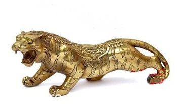 

++++ free shipping Chinese bronze lucky tiger statue * Zodiac statue*Tiger statues