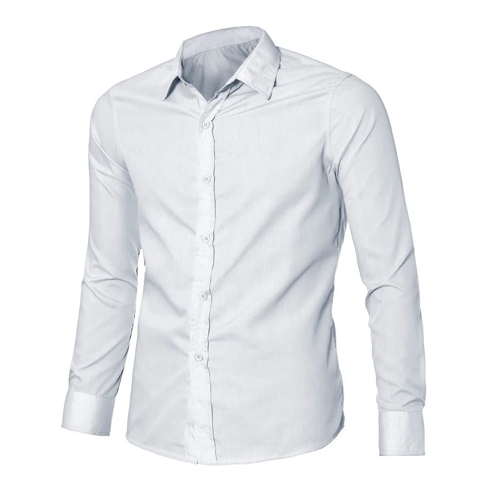 Мужской хлопок Ho мужской s Оксфорд Camisas Повседневная рубашка Camisa длинный тонкий Fit Masculino Vestido курить плюс размер 10,4