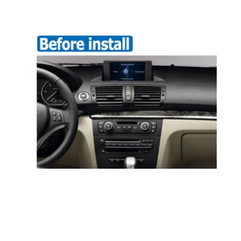 Car Multimedia For BMW 1 E81 E82 E87 E88 2004 2005 2006 2007 2008 2009 2010 2011 CarPlay TPMS GPS Audio Radio Navigation NAVI