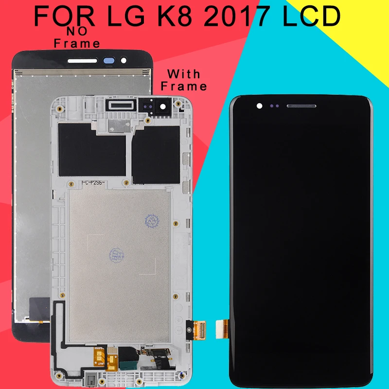 

Dinamico 1PCS X240 Lcd For LG K8 2017 Lcd Display With Touch Screen Digitizer Assembly Repair Parts Free Shipping With Tools