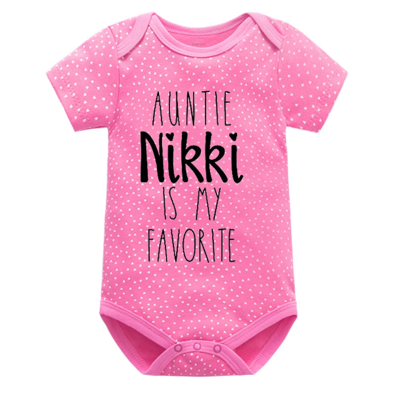 Auntie Is My Favorite Baby Clothes Aunt Gift 2021 Personalized Mommy and Me Customizable Fashion T-Shirts M |