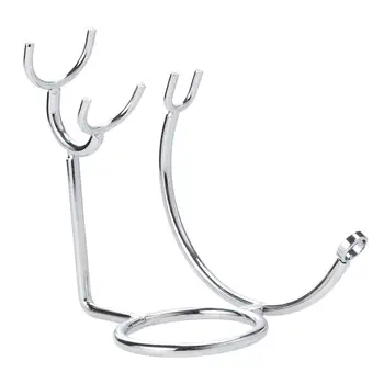 

1pc Razor Stand Stainless Steel Razor Stands Razor Brush Holder Shaving Rack for Lavatory