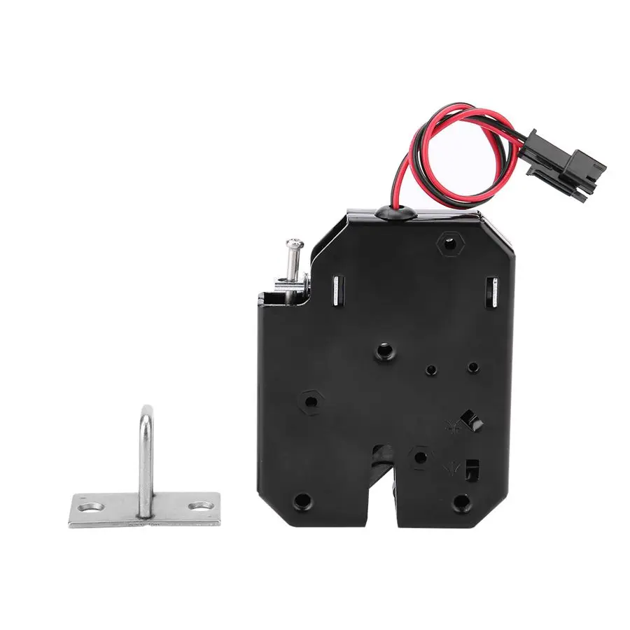 

electronic door lock DC 12V Electric Control Latch Drawer Switch Lock Electromagnetic Lock Without Detection Switch access