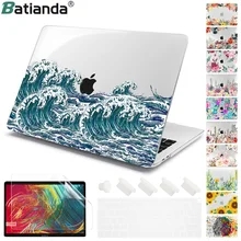 Абсолютно матовый прозрачный чехол для ноутбука Apple MacBook Pro retina 12 13 15 Touch Bar& Air 11 13,3 дюймов A1932