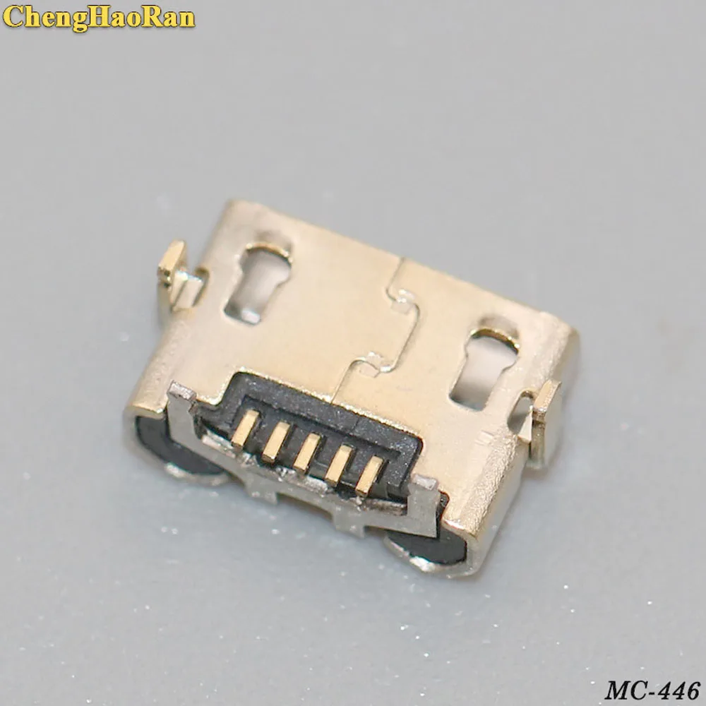 ChengHaoRan 100 шт потребительских упаковок для микро USB jack Разъем для Huawei Y5 II CUN-L01/для Amazon Kindle Fire 5th Gen SV98LN разъём usb-порта