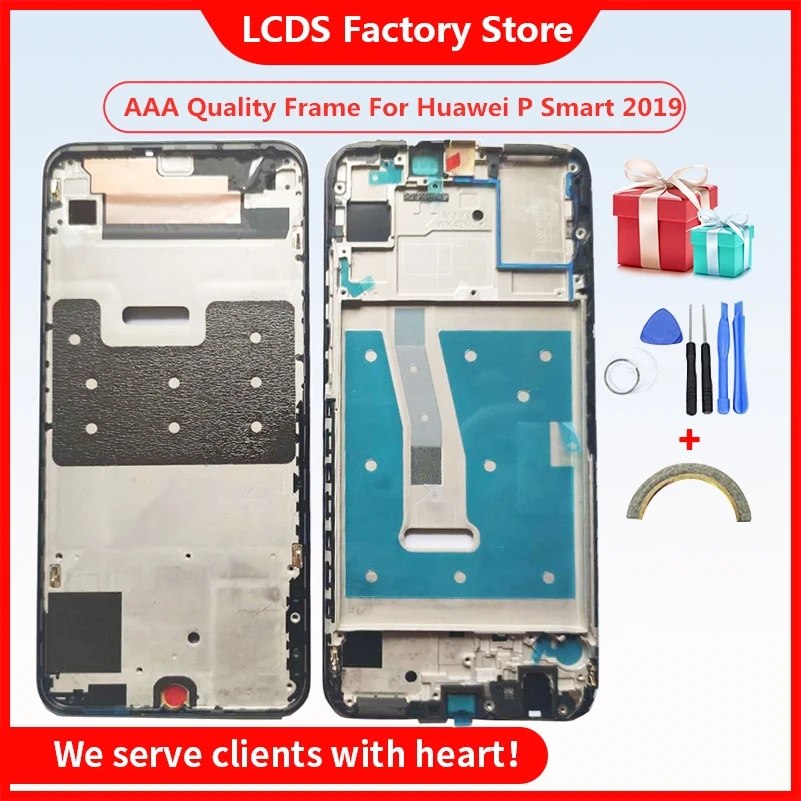 AAA Quality Middle Frame For Huawei P Smart 2019 Middle Frame Housing Cover For Huawei P Smart 2019 Middle Frame afbeelding