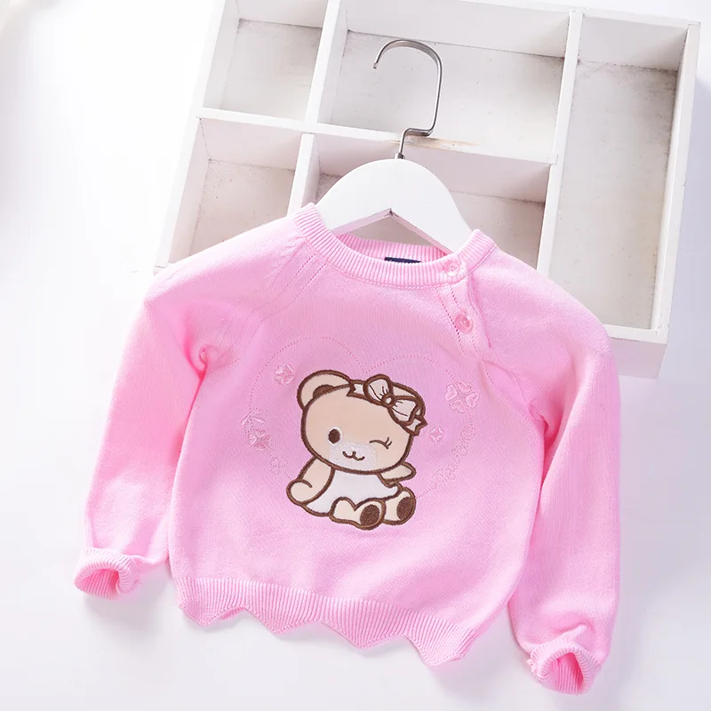 

Girl'S Sweater 2019 Autumn And Winter New Style Baby Sweater Infants Baby Child Sweater Single Layer Children Shirt Fashion