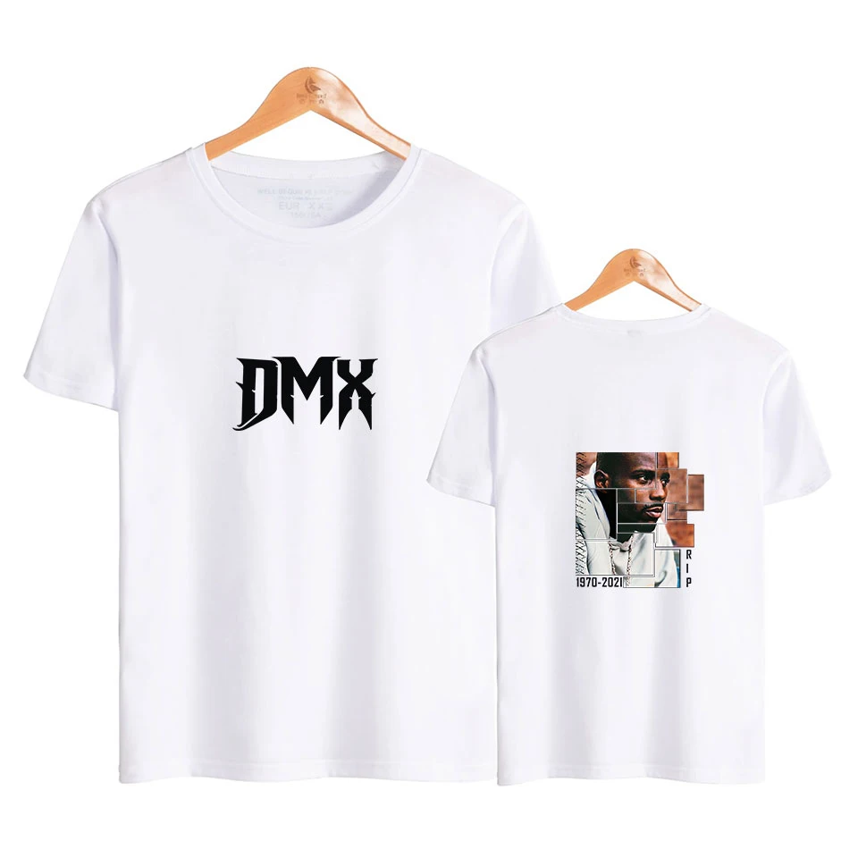 

DMX Tops T-shirt Unisex O-Neck Cotton Women Men Tshirt High Quality Harajuku Streetwear 2021 Summer New