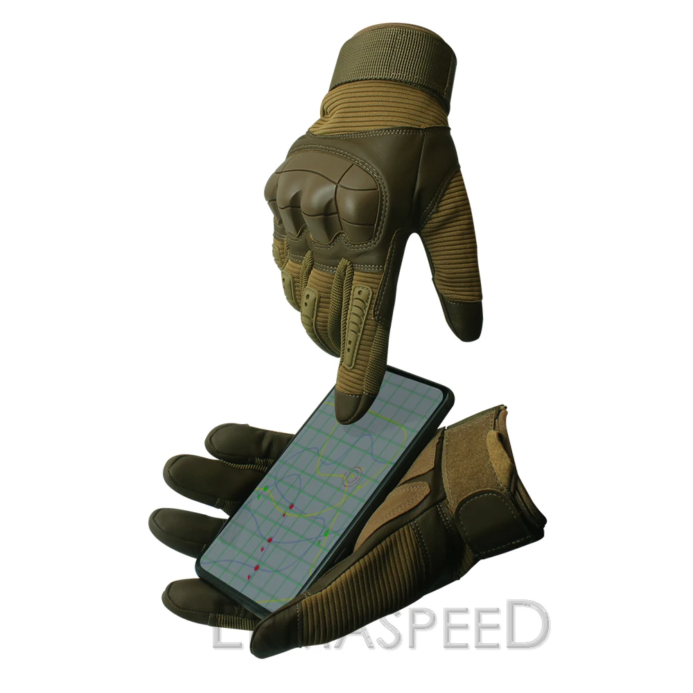 Зимние мотоциклетные перчатки кожаные тактические военные с закрытыми пальцами