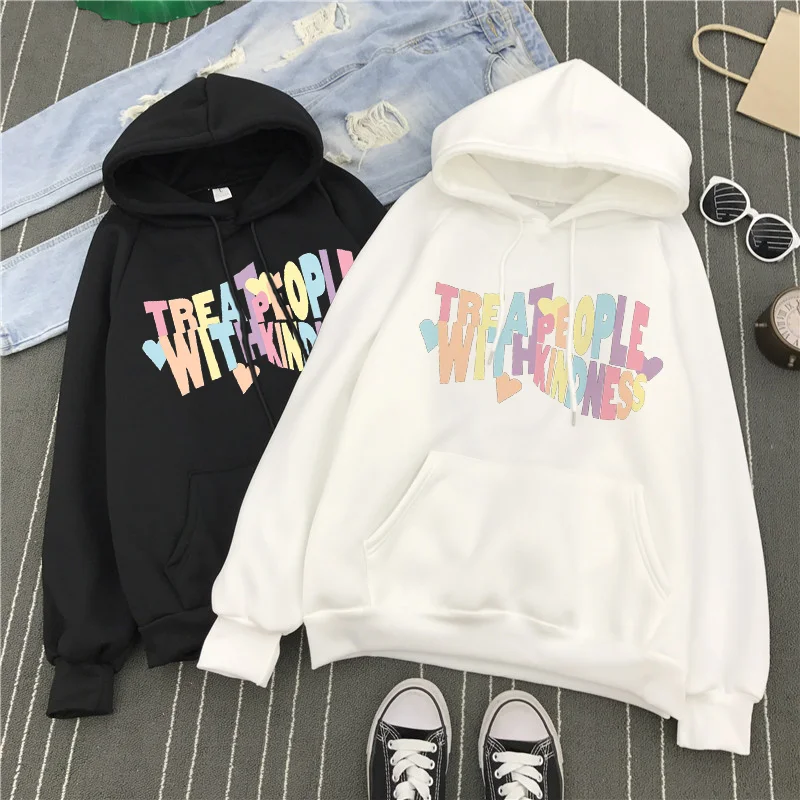 

Treat People with Kindness Hoodie Plus Size Harry Styles Sweatshirt Streetwear 2020 New Sweatshirt Mama Fashion