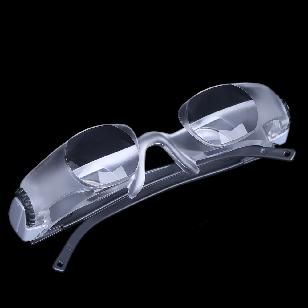 2.1X Myopia Magnifying Television Glasses TV Magnifier-300 Degree Goggles Glass Magnifying Glass with Light Lupa Lamp Magnifier