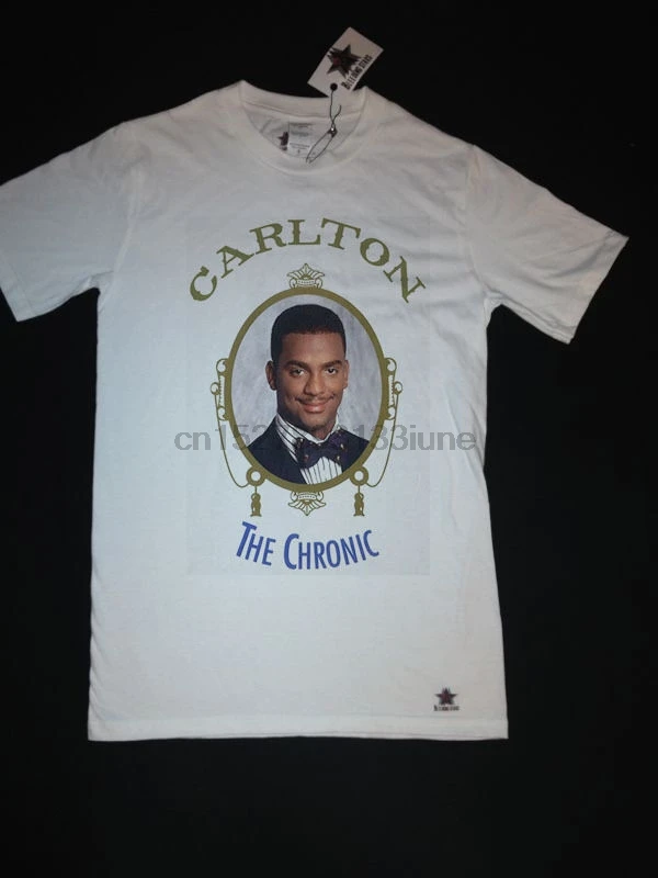 CARLTON BANKS Свежий принц Бель Эйр рэп фильм футболка XXL |