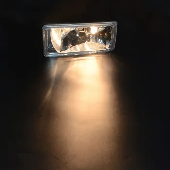 

1 Pair Transparent Car Fog Lights For Chevrolet Silverado 2500 HD 2007-2013 Car Headlight Fog Light Car Accessories ABS Plastic