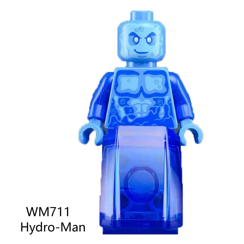 Один фильм Marvel Человек-паук Веном вдали от дома Mysterio Питер Паркер коллекция Человек-паук Строительные блоки детские игрушки - Цвет: WM711