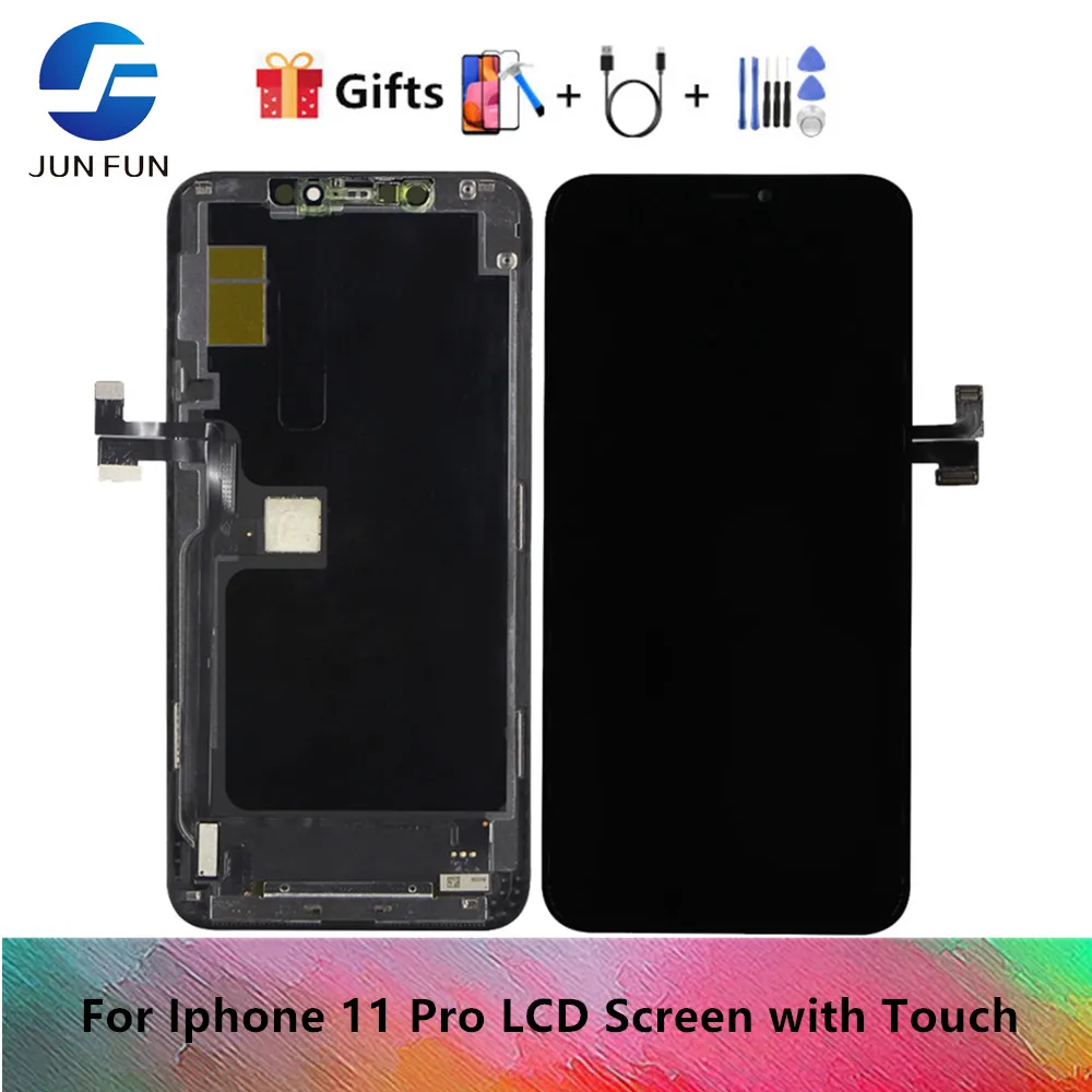 

5Pcs/lot Wholesale For iphone 11Pro OLED TFT With 3D Touch Digitizer Assembly No Dead Pixel LCD Screen Replacement Display