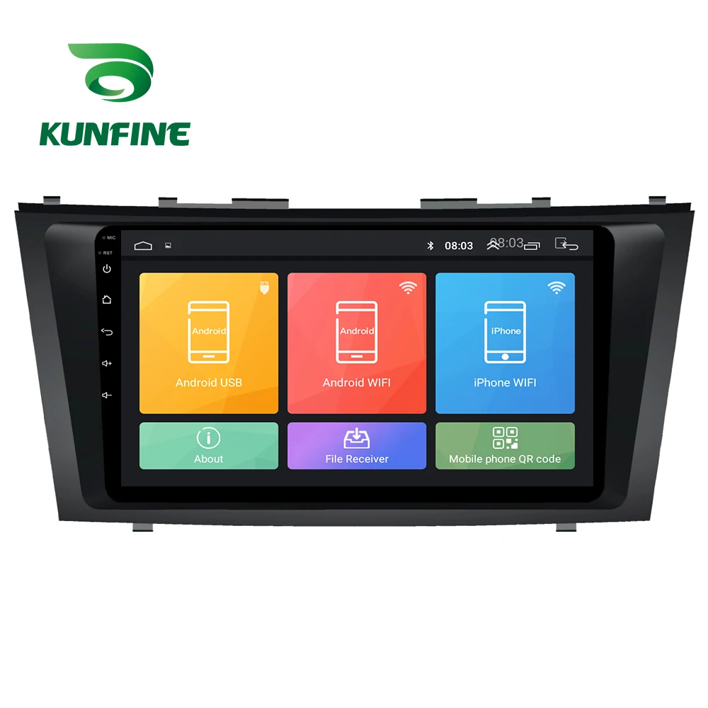 Car Stereo For Toyota Camry 2007 2008 2009 2010 2011 Octa Core Android 10.0 Car DVD GPS Navigation Player Deckless Radio unit