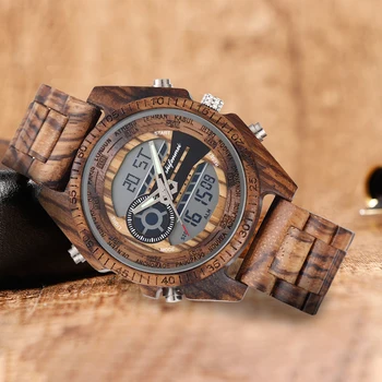

Shifenmei Wooden Watch Male Quartz Watches 2019 Brand Luxury Sport Military Watch for Men Multi-Functional Clock erkek kol saati