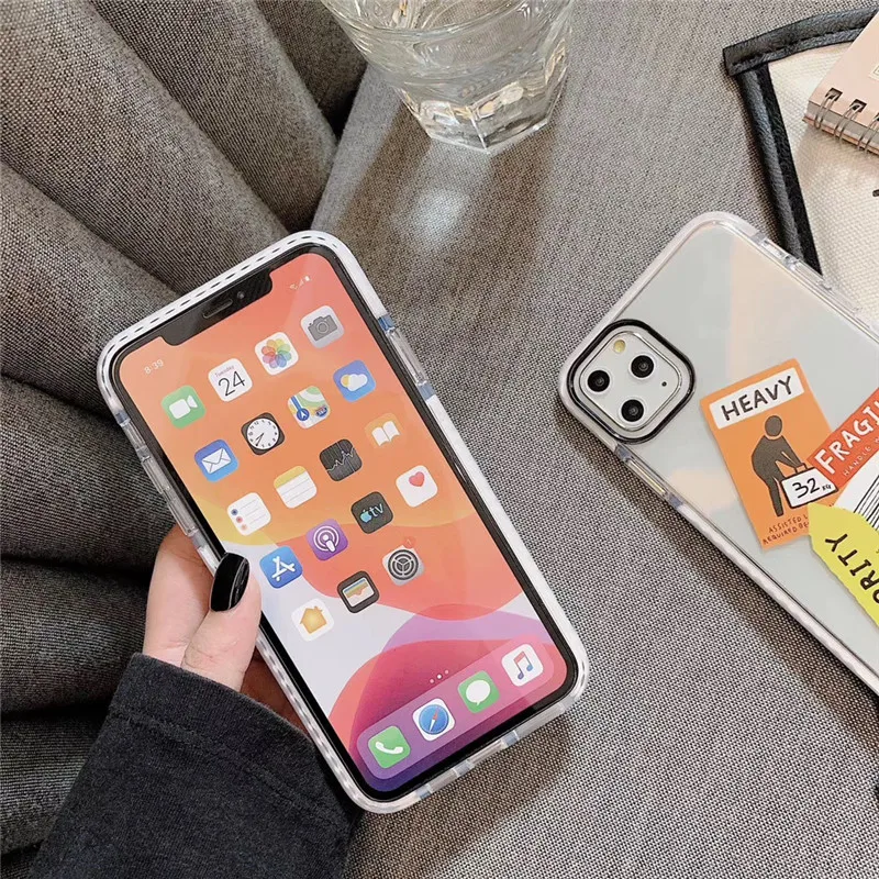 Силиконовый мягкий чехол для iphone 11 Pro Max X XR XS 6S 7 8 plus|Бамперы| |
