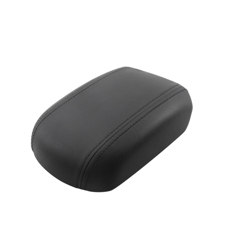 Center Console Cover Center Console Armrest Cover Leather Synthetic For Cruze 11-15 Black