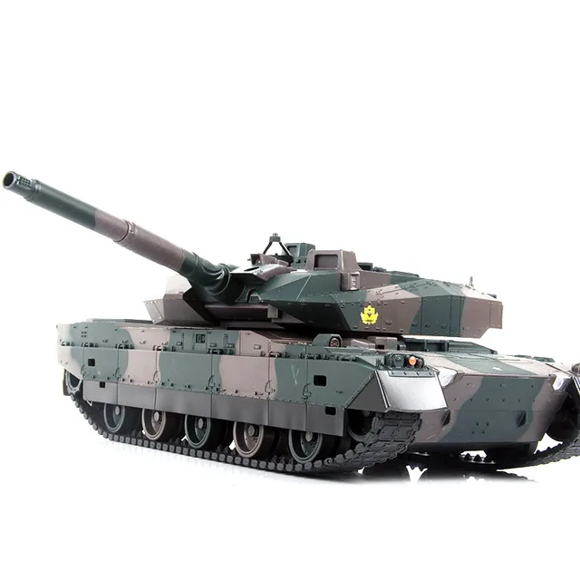 Remote Control Tank Large Charging Battle Tank Toy Remote Control Car Car Tank Model Boy Toy Alloy Remote Control Toy 2