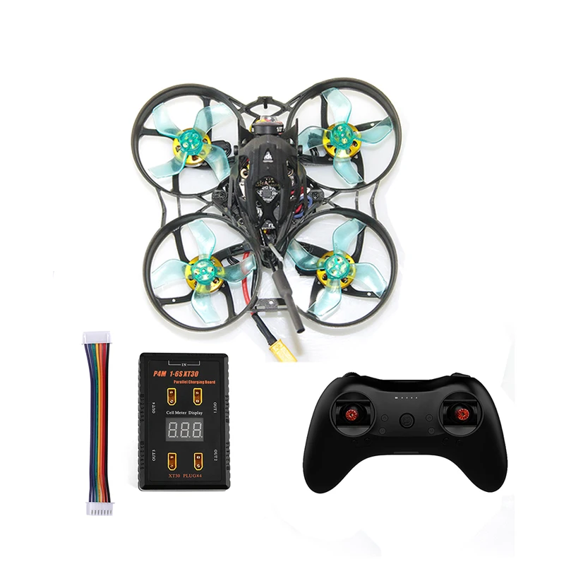 

GEELANG ANGER 75X BWhoop 75mm Wheelbase 3-4S FPV Racing Drone Quadcopter RTF with T8S Remote Controller