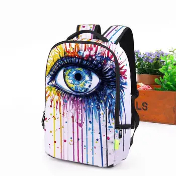 

Backpack Schoolbag Satchel Travel Bookbag Girls Shoulder Bag Cotton Men