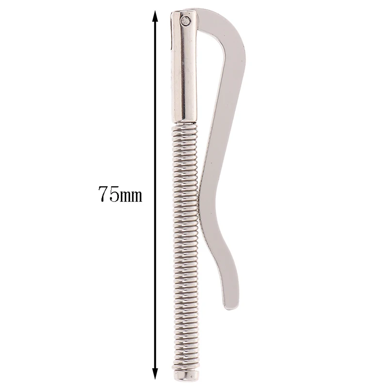 Clip para dinero de primavera, barra de níquel, herramienta de Clip para manualidades de trabajo manual de cuero, herramientas útiles