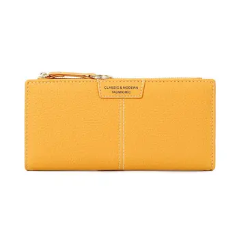

WoMan Clutch Leather Wallet Long Card Holder Phone Bag Case Travel Purse Lady Handbag
