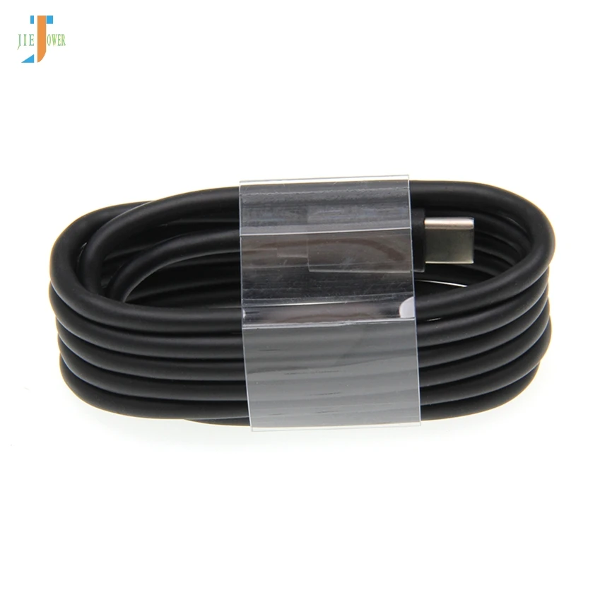 300 шт/лот usb type C кабель USB C кабель для мобильного телефона 1 м прямое пиво Быстрая зарядка type C кабель для samsung Galaxy S10 Xiaomi 9 - Цвет: Черный
