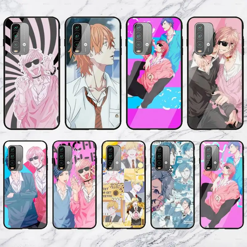 RUICHI Anime Yarichin bitch Club Phone Case For Xiaomi6 8SE X2S NOTE3 Redmi4 5 6 Plus note 4 7 Glass Shell | Мобильные телефоны и