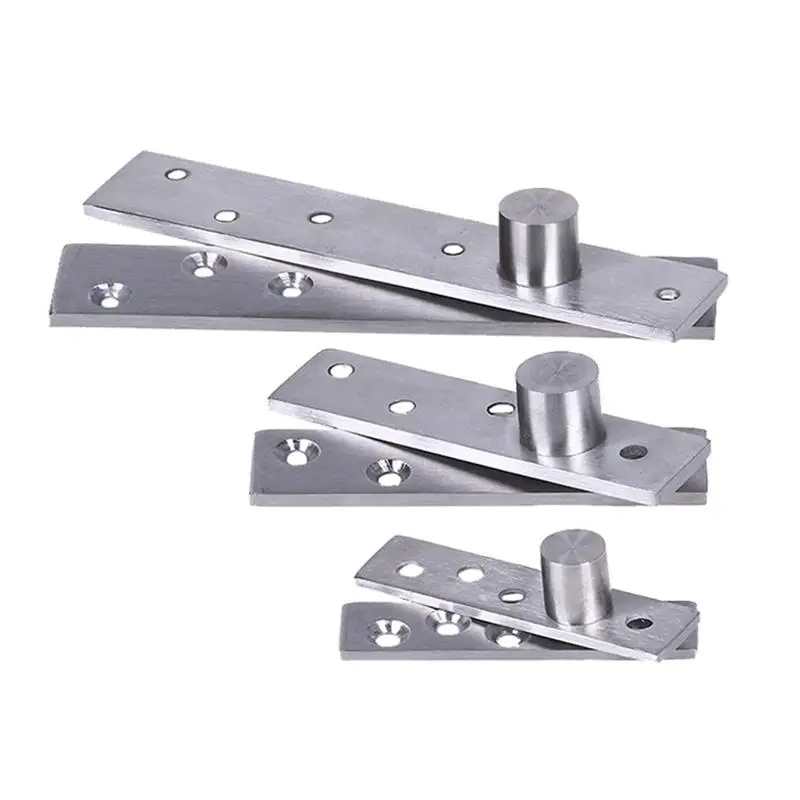 

1Pc 360 Degree Rotating Furniture Hinge Stainless Steel Door Pivot Up Down Shaft Door Hinges With Eccentric Shaft Hardware