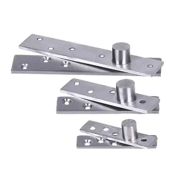 

1Pc 360 Degree Rotating Furniture Hinge Stainless Steel Door Pivot Up Down Shaft Door Hinges With Eccentric Shaft Hardware