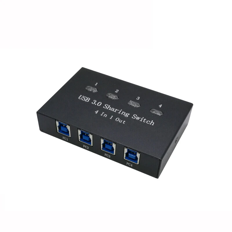 Usb коммутатор с 4 портами USB универсальный usb переключатель адаптер коробка