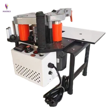 

Woodworking Edge Banding Machine No speed regulation Mini Manual Wood Cutting Pvc Curved Straight Edge Machine Manual break