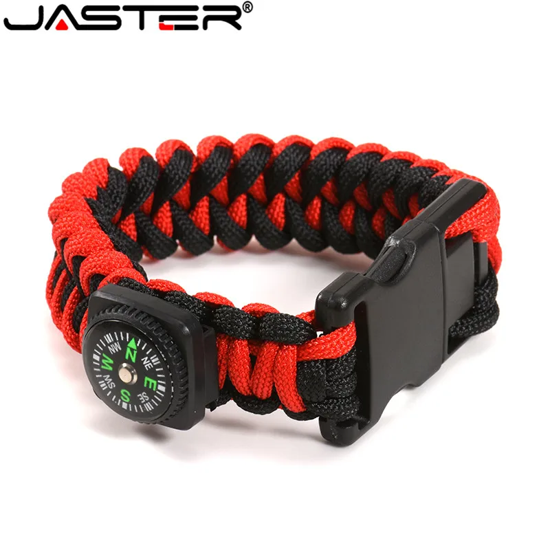 JASTER горячий нейлоновый Браслет USB с компасом флеш-накопитель USB 2,0 ручка drive4G 8G 16G 32G 64G 128G подарок на день рождения u диск
