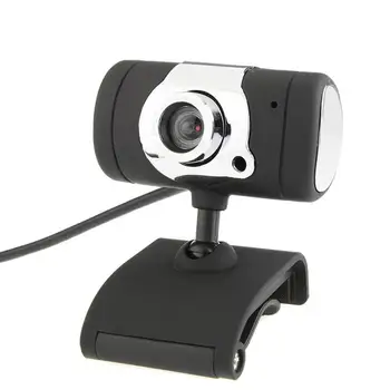 

USB Web Camera 720P HD Computer Camera Webcams Built-in Sound-absorbing Microphone 640*480 Dynamic Resolution