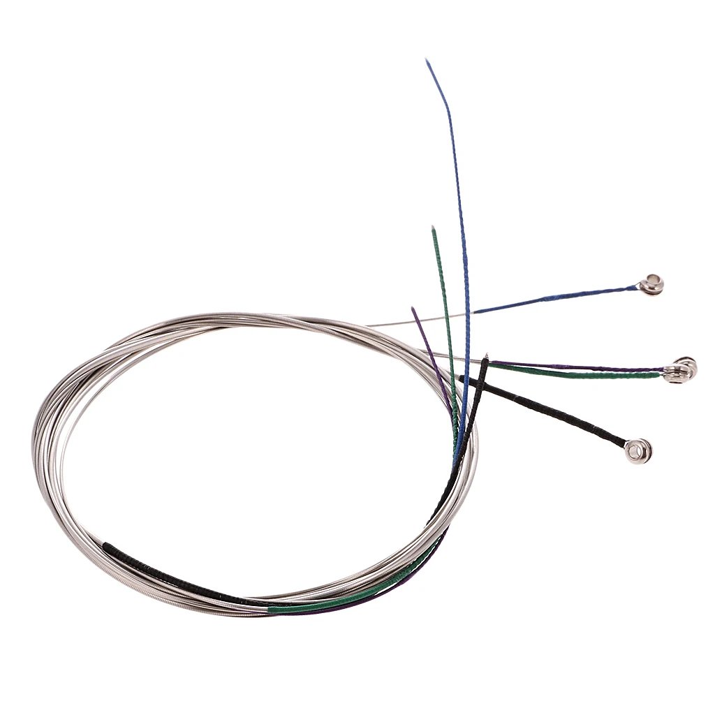 Set of 4 Pieces 4/4 Viola Strings Set-German Silver Alloy Parts A-D-G-C