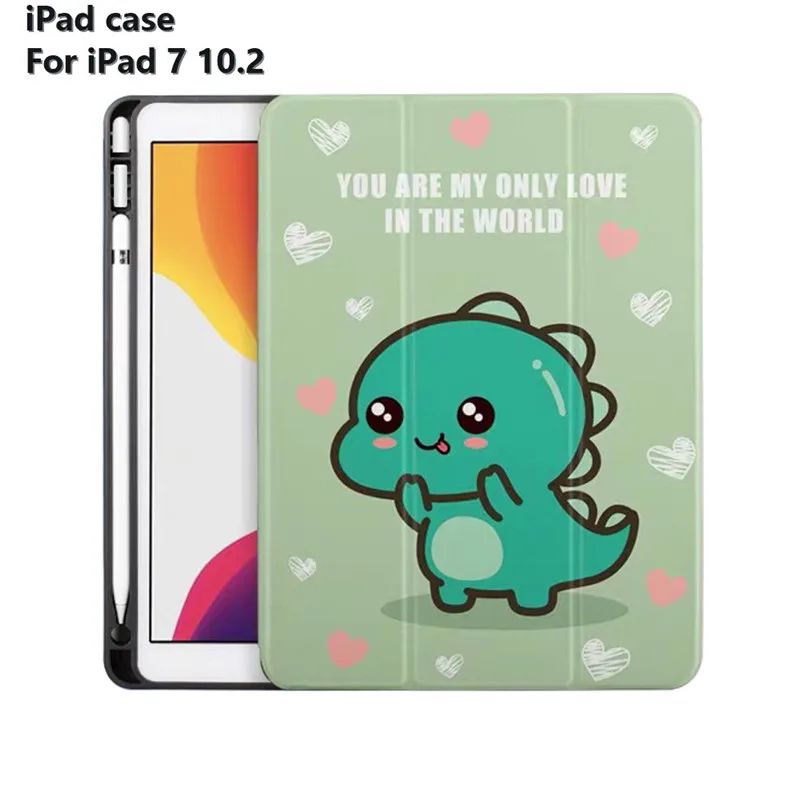 iPad 7 03 Защитный чехол для планшета для ipad apple 10,2 Чехол ipad 7-го поколения ipad Магнитный силиконовый чехол funda coque - Цвет: iPad 7 03