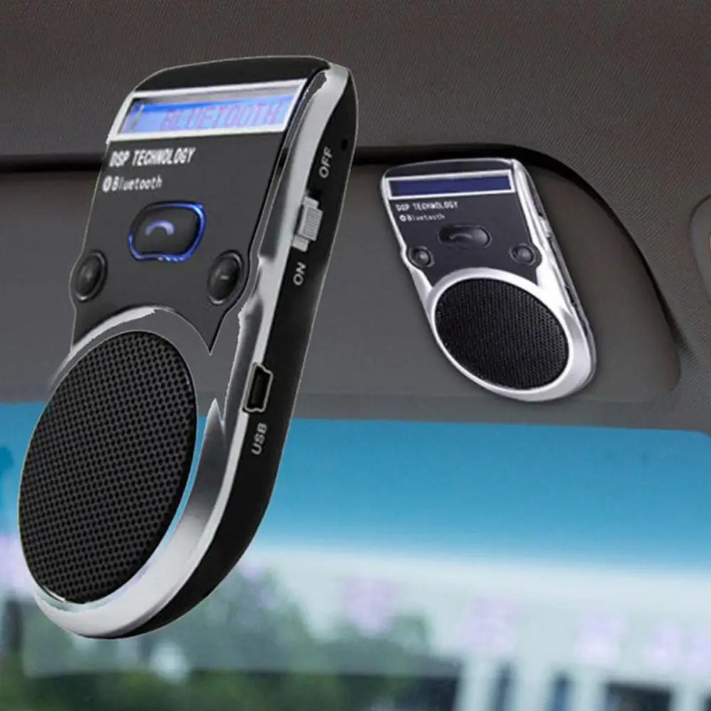 Авто Bluetooth гарнитура для телефона аудио приемник звонки голосовой динамик высокое качество автомобильная аудиосистема устройства