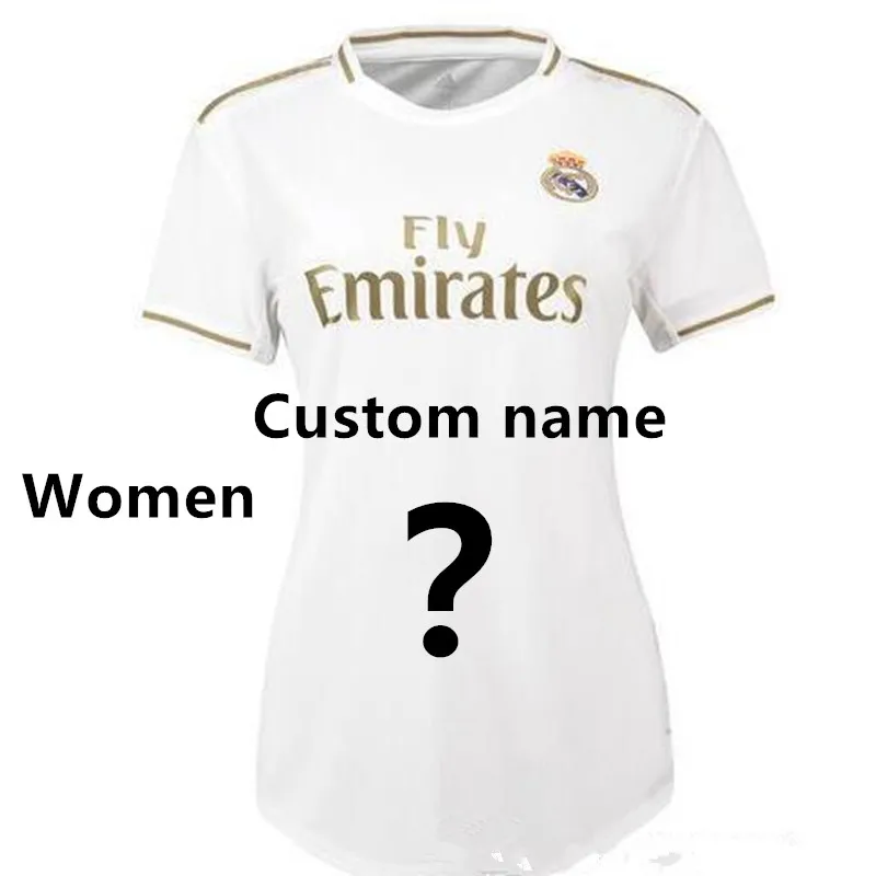 19 20 Real Madrides Hazard женские футбольные Джерси MODRIC ASENSIO VINICIUS JR BALE Sergio Ramos Casemiro Navas ISCO Camiseta униформа