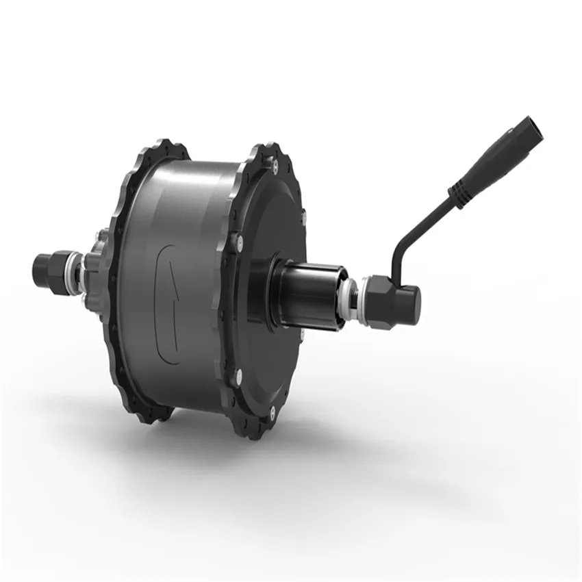 Hub Motor Electric Bicycle, Fat Tire, Beach Bike, Snow Tyre, Ebike Cassette Version, 190mm, 48V Gear, 750W