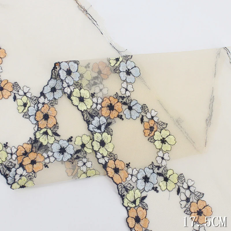Sewing Accessories Flower Lace Lace Embroidered Trimmings