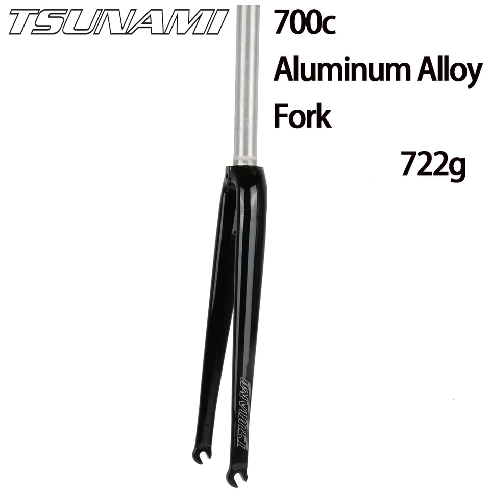 700C Tsunami Aluminum Alloy/Full Carbon/Half Carbon Fork 28.6mm