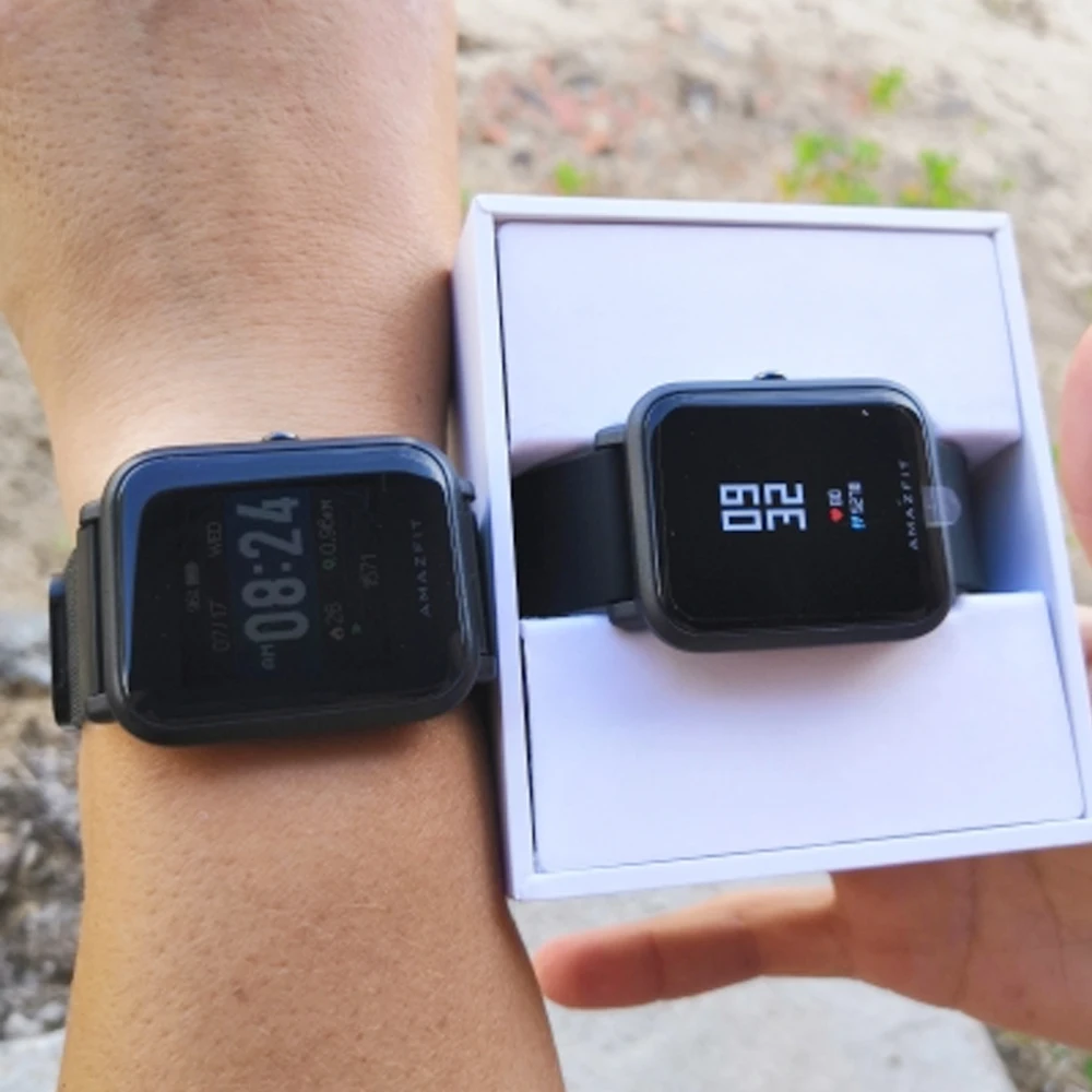 Xiaomi Huami Amazfit Bip спортивные Смарт-часы gps Smartwatch глонесс монитор сердечного ритма xiaomi Amazfit Bip lite