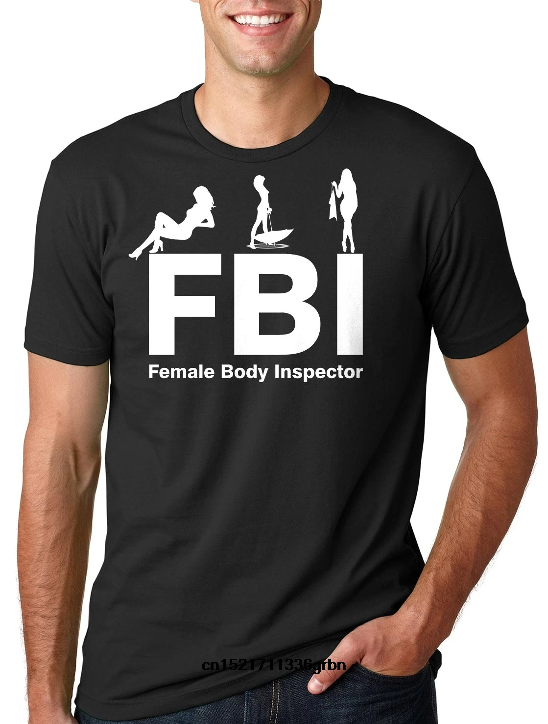 Мужская футболка FBI Женская инспекционная топ забавная новинка для мужчин |
